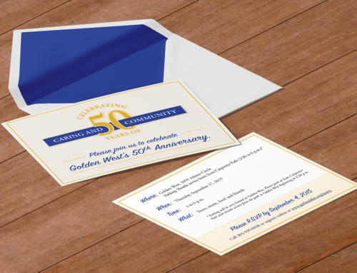 Golden West Senior Living: Event materials